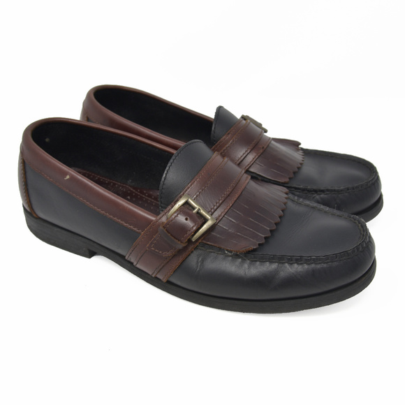 *Sperry Sz 11M Leather Slip On Luxury Loafers